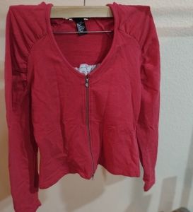 Ecko Red hip hop Red hoodie size L womens